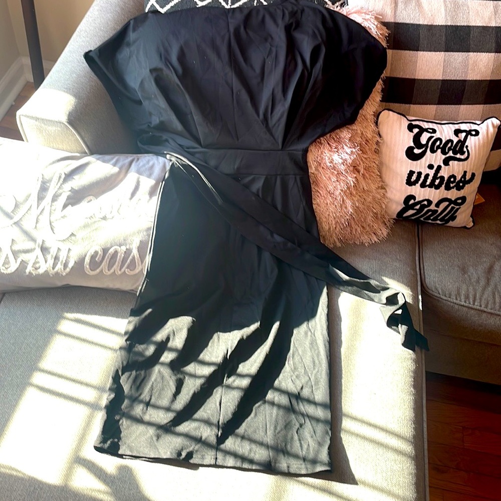 black wedding dress